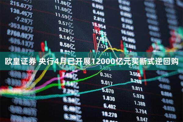欧皇证券 央行4月已开展12000亿元买断式逆回购